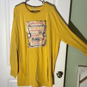 Long Sleeve Autumnal Tee